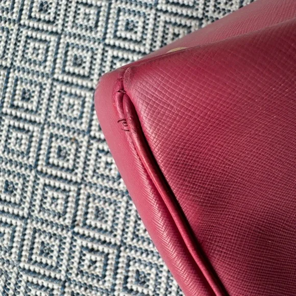 Prada Galleria Saffiano Tote, Peonia - Picture 15 of 17